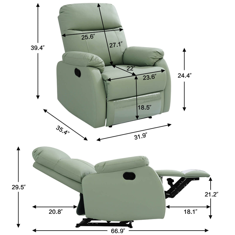ASJMREYE_Petite_Manual_Recliner_Chair_Green