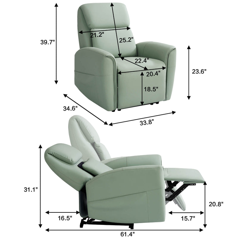 ASJMREYE_Power_Recliner_Chair_with_Kneading_Massage_Green_Size
