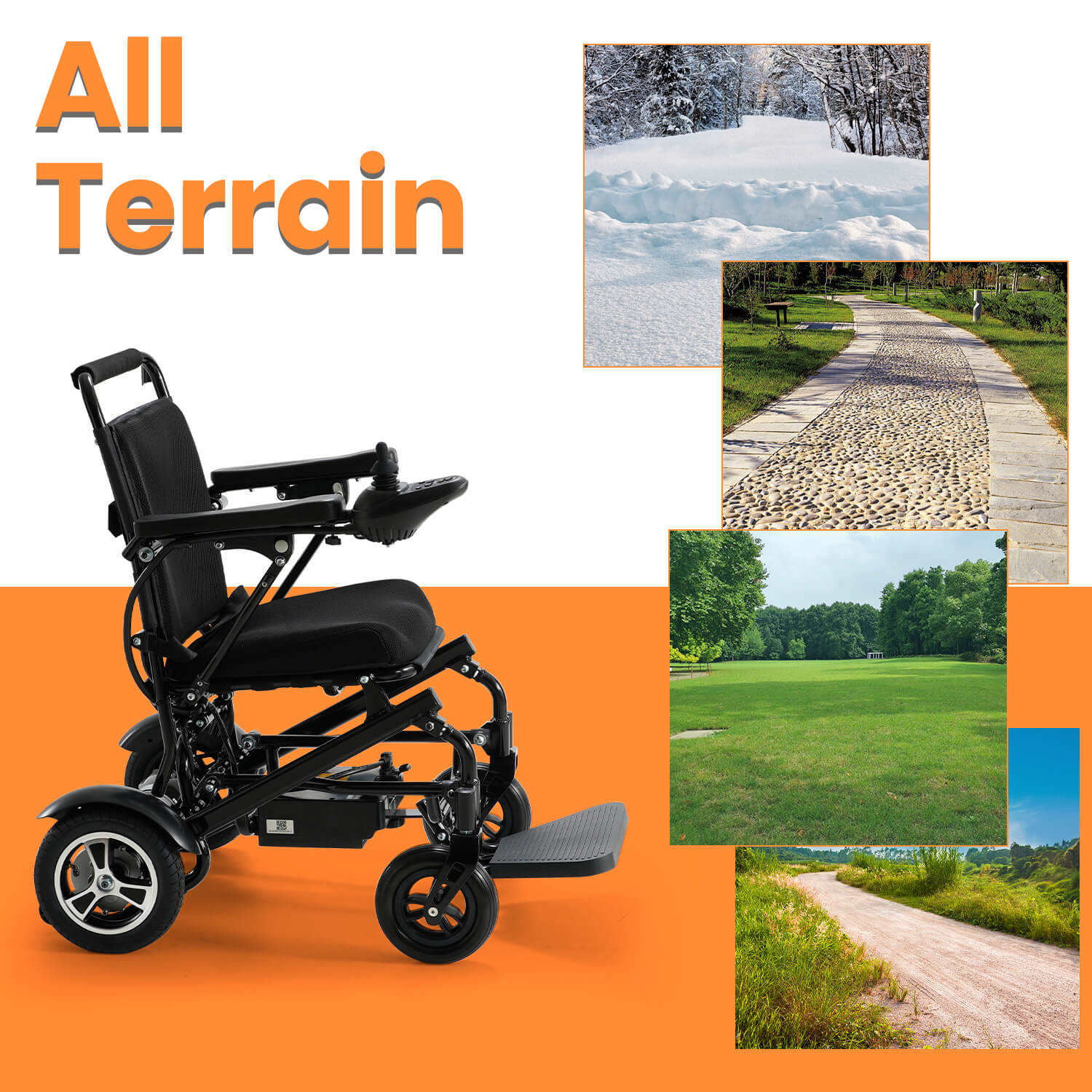 All Terrain Power Wheelchair