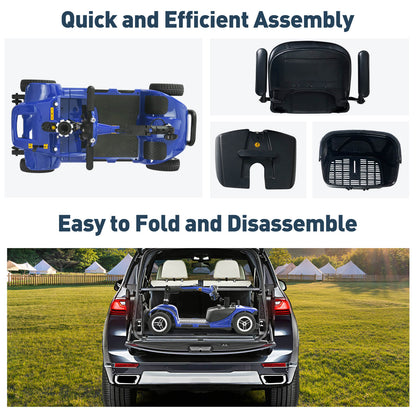 Fast and efficient assembly. Easy to fold and disassemble.