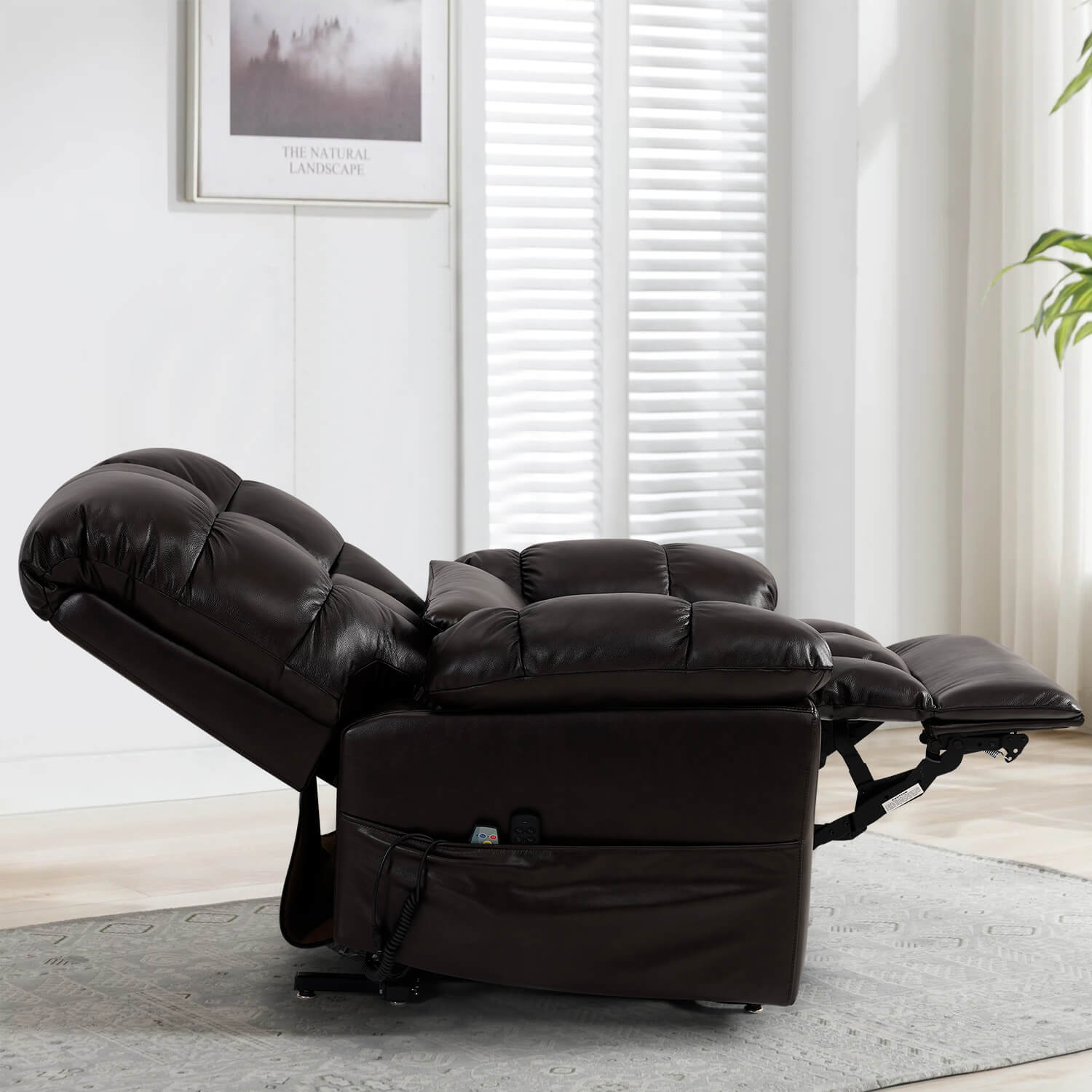 Zero Gravity Infinite Position Power Lift Recliner Chair W/ Massage an