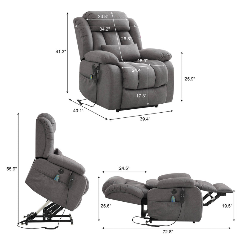 Asjmreye_dual_motor_lift_recliner_chair_grey_fabric  size