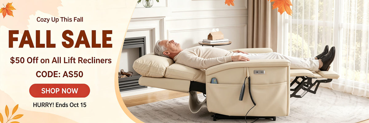 Power lift recliner chair fall sale, 50 off with code AS50
