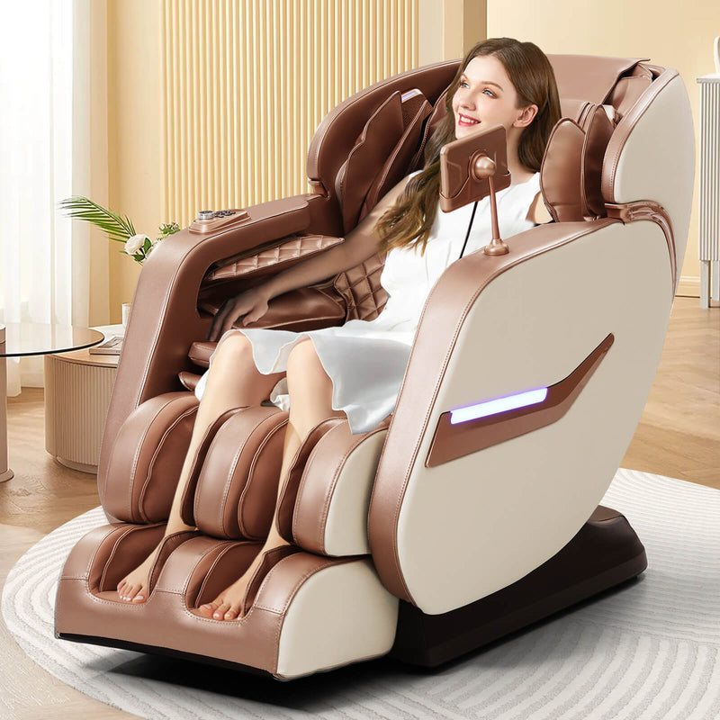 Asjmreye Massage Chairs Zero Gravity Chair White