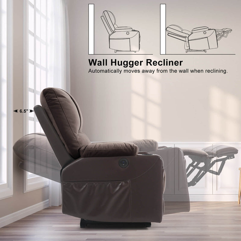 Power_Recliner_Chair_With_Nearly_Lying_Flat_Dark Brown