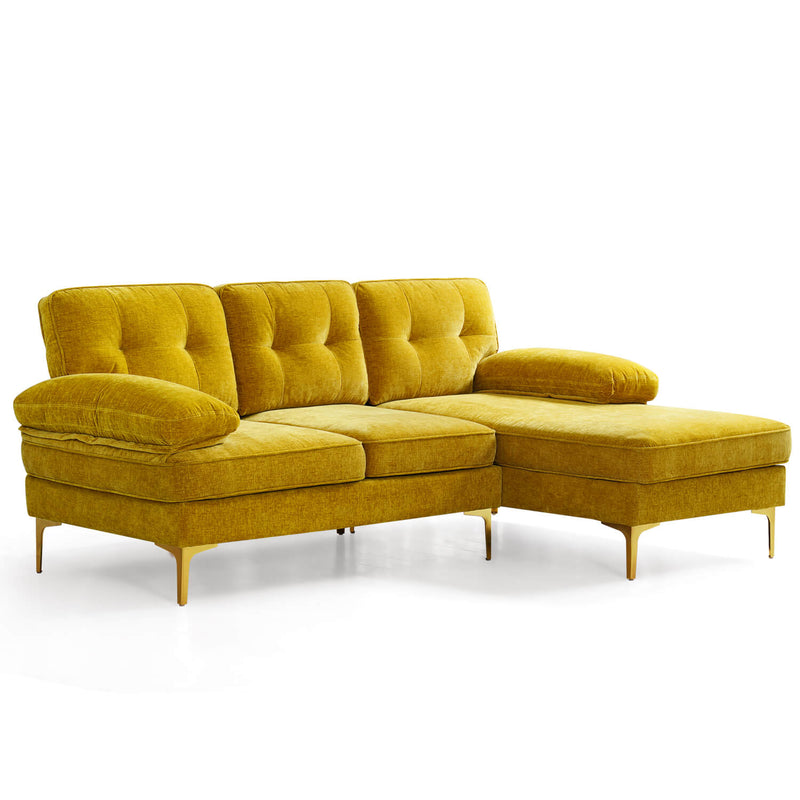 Asjmreye L Shaped Sofa, Sectional Sofa Couch