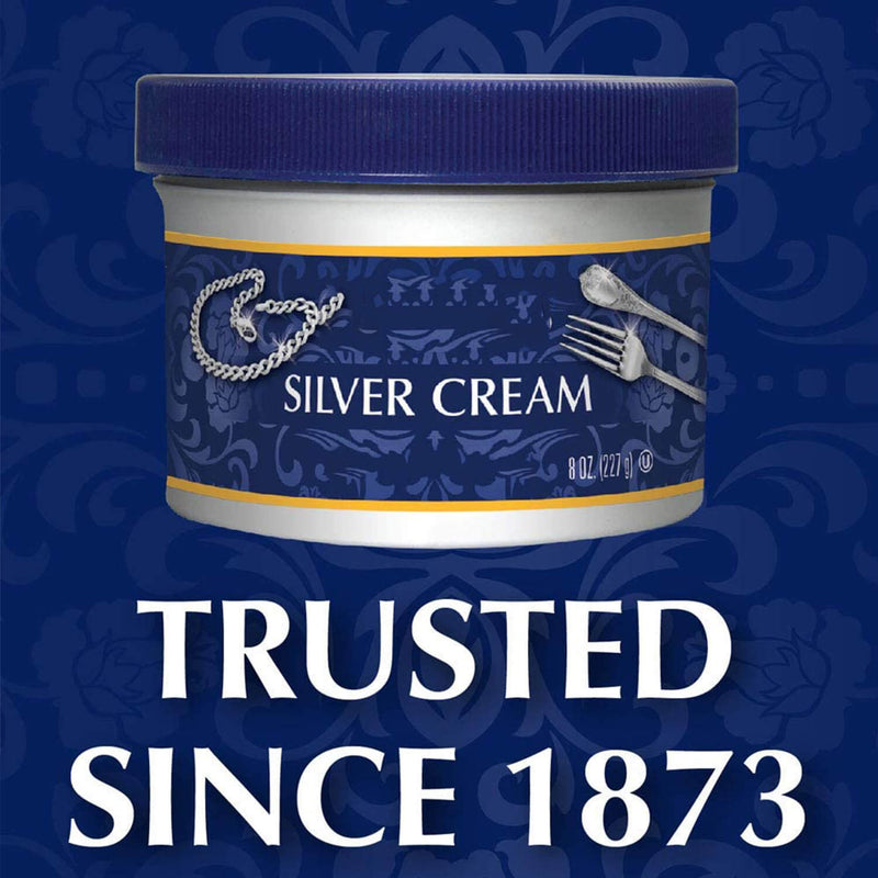 A Cleaner and Polish Cream in blue background