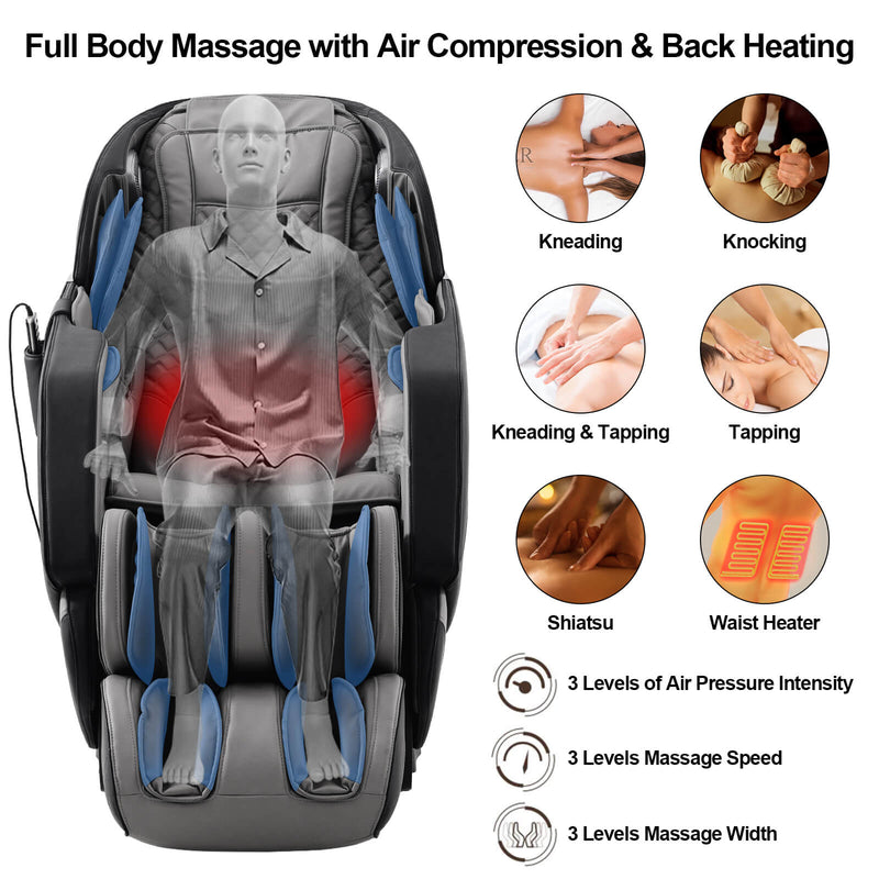 asjmreye 4d full body massage chair 