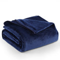 Fleece Blanket blanket ASJMR Dark Blue Twin 